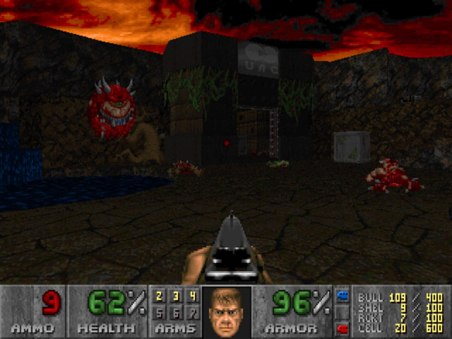 Fire on the Mountain - Screenshot