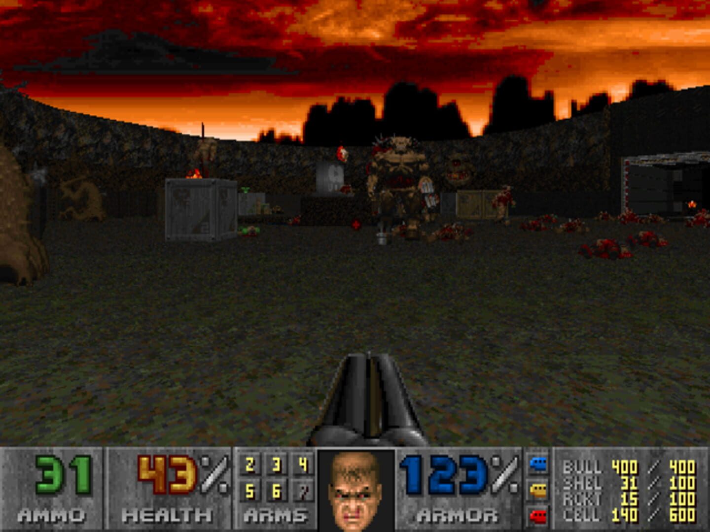 Fire on the Mountain - Screenshot