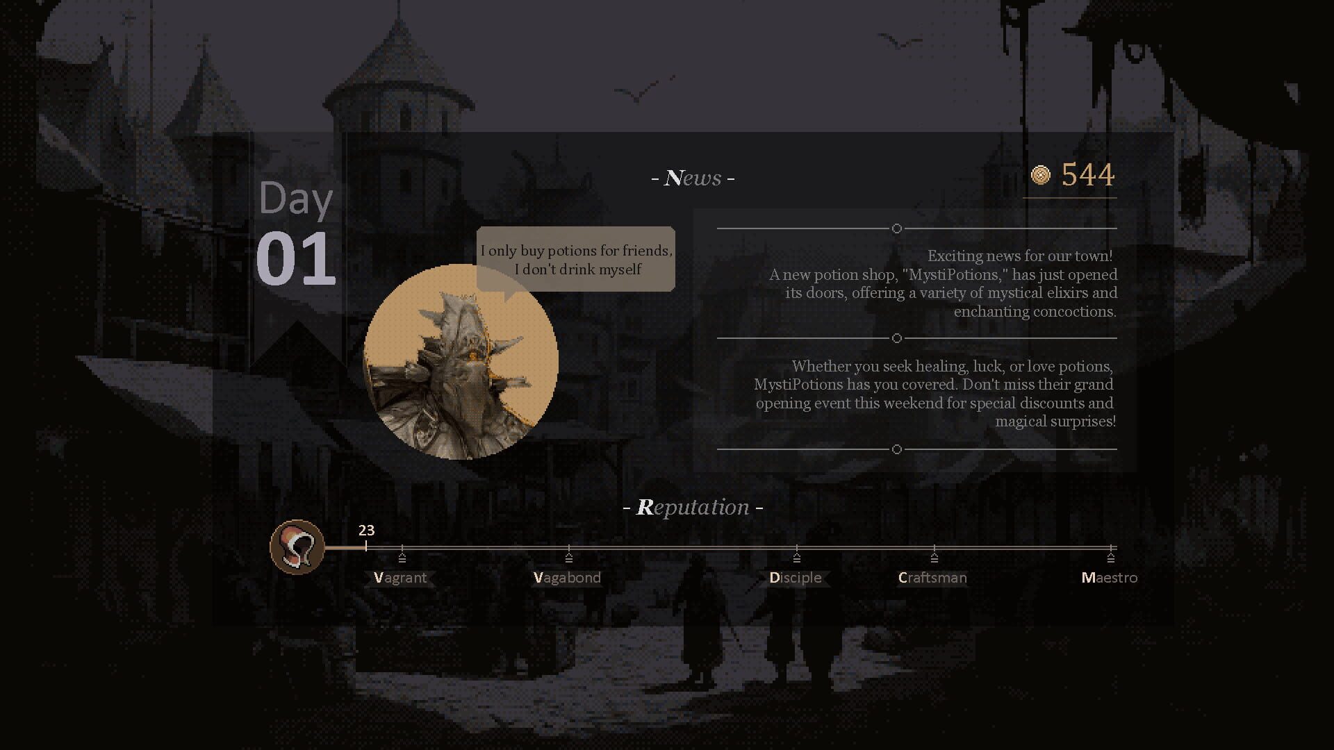 Grim Potions - Screenshot