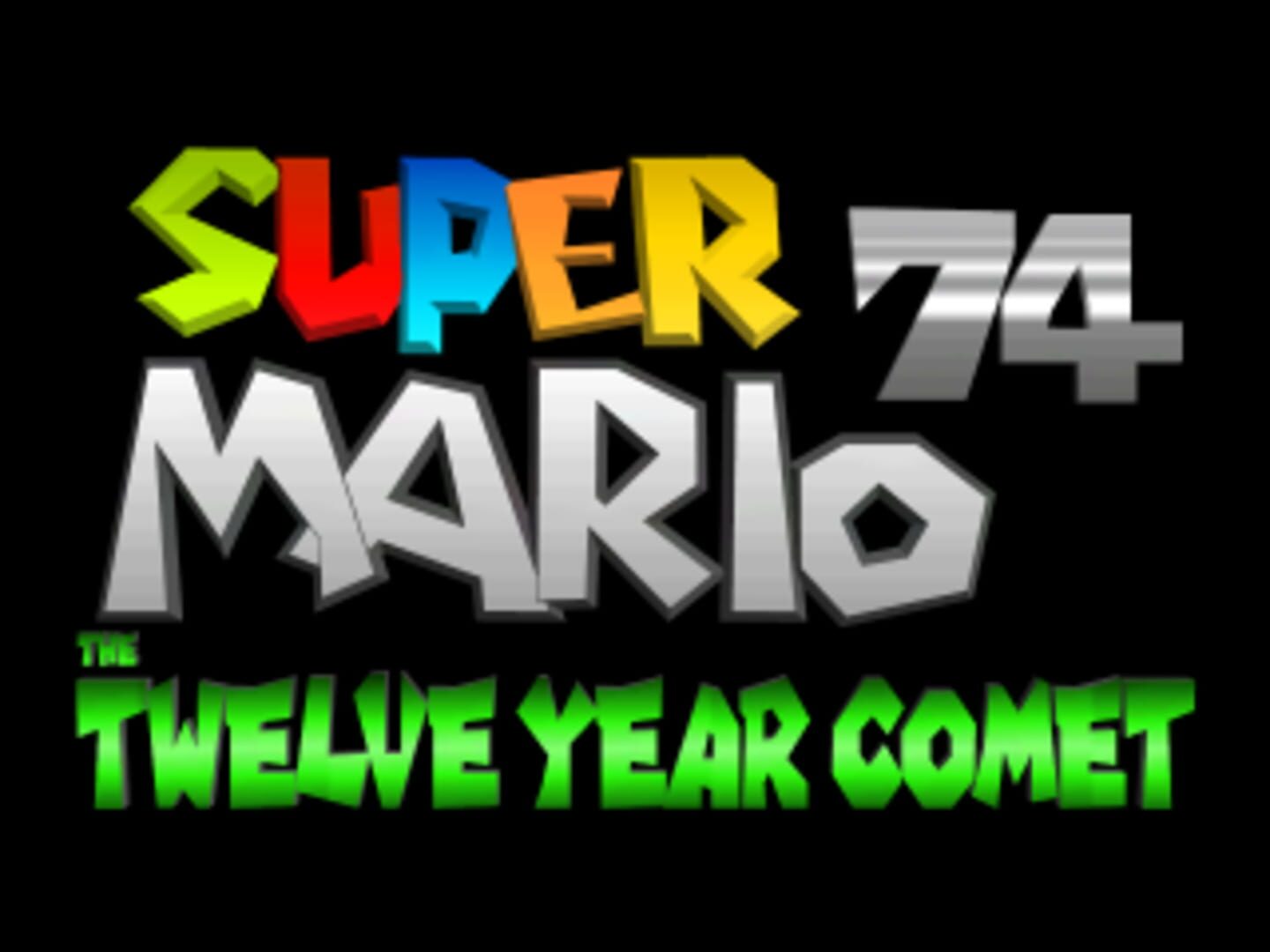 Captura de pantalla - Super Mario 74: The Twelve Year Comet