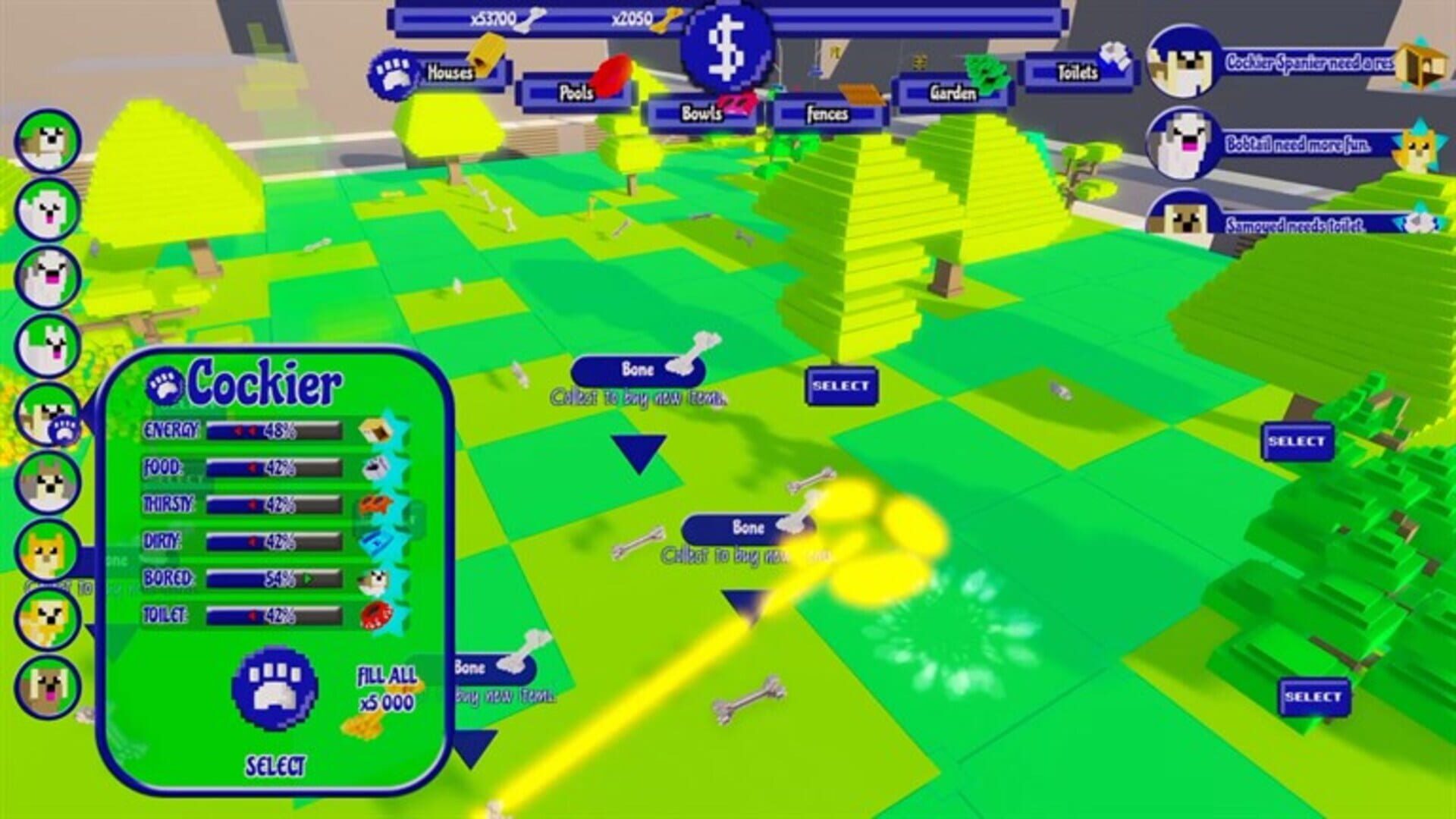 Dog's Garden - Screenshot