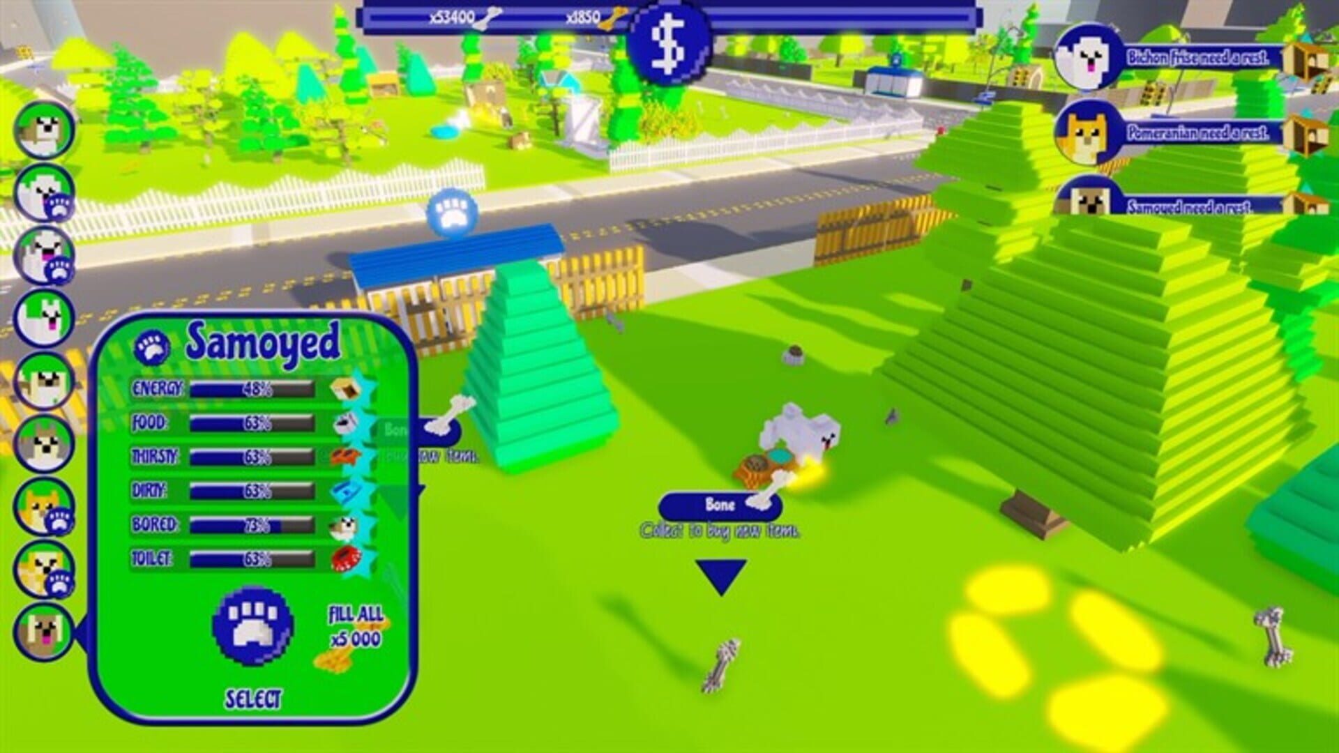 Dog's Garden - Screenshot