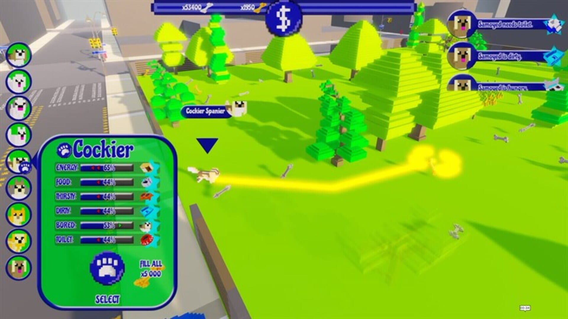Dog's Garden - Screenshot