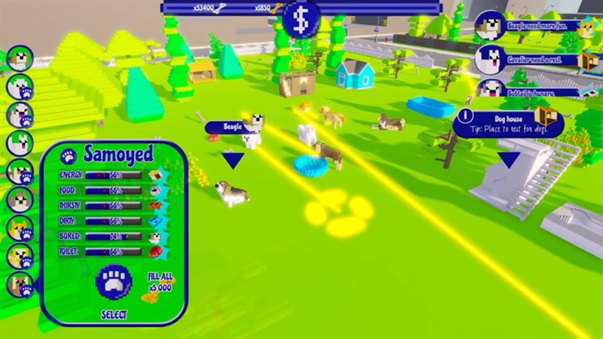 Dog's Garden - Screenshot