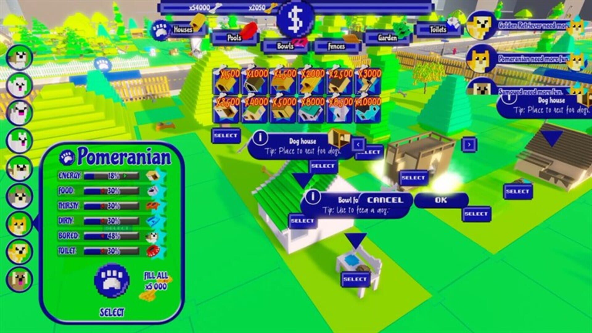 Dog's Garden - Screenshot