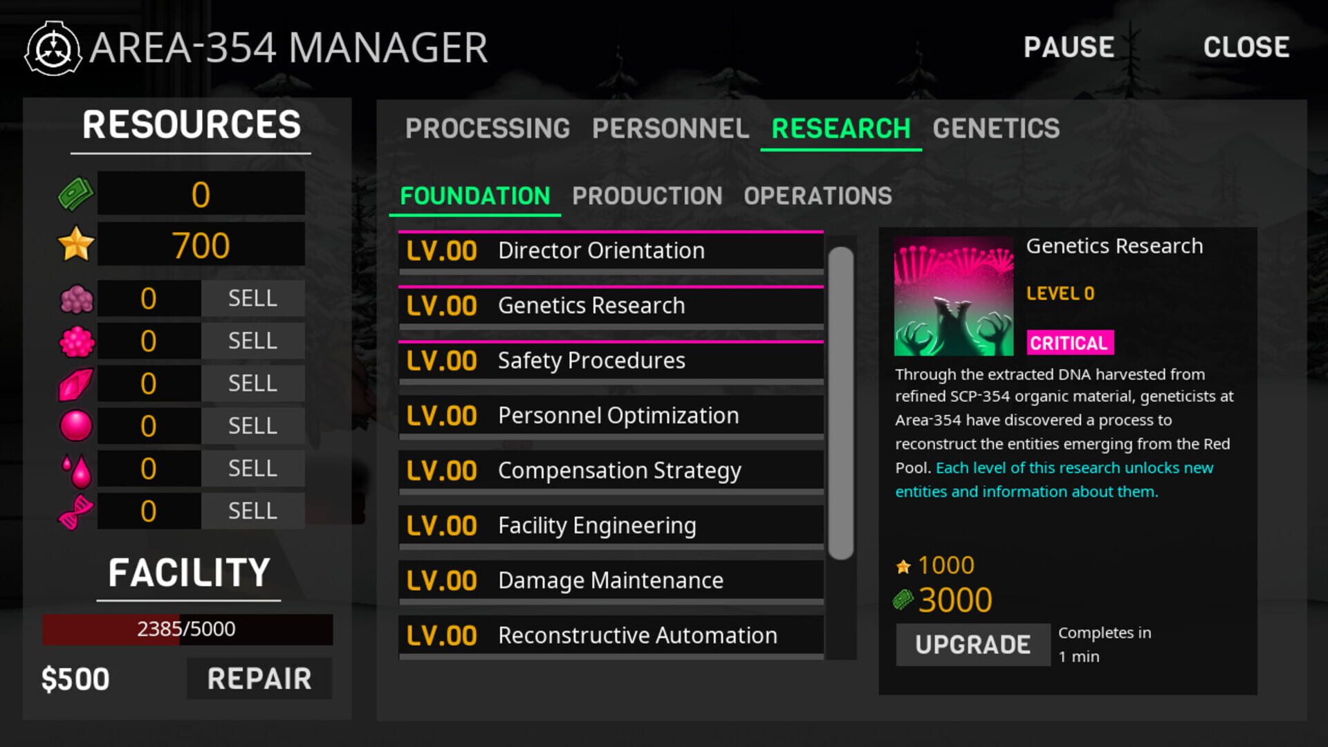 Game screenshot