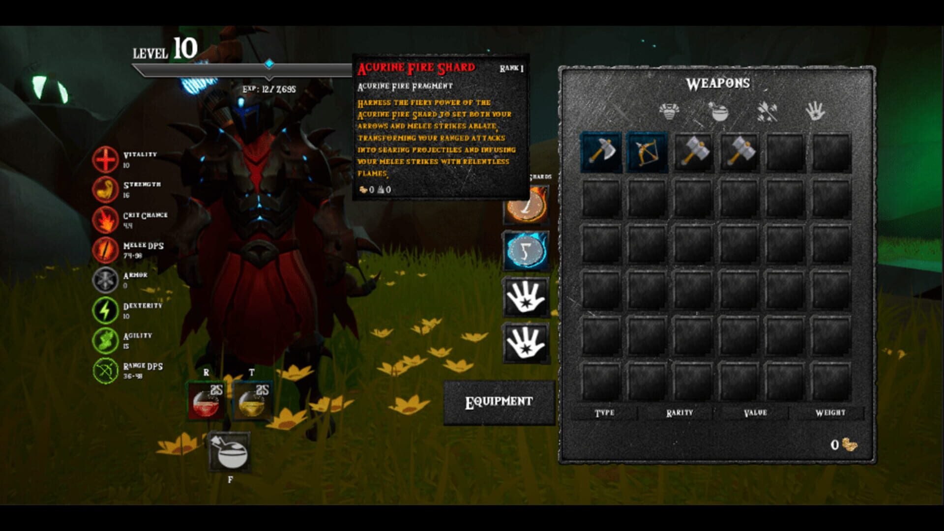 Legend Of Calvas: The Acurine Heart - Screenshot
