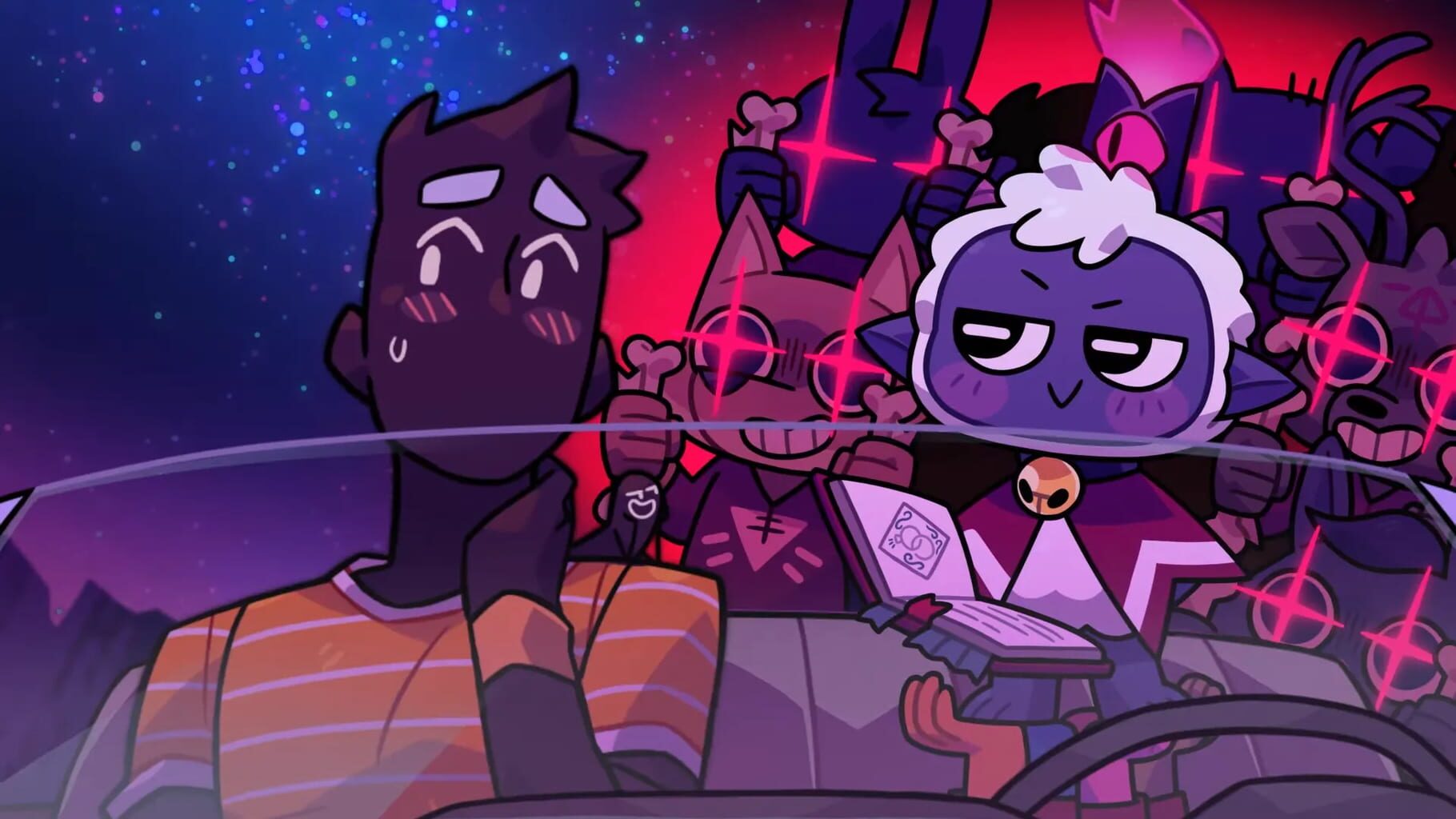 Monster Prom 3: Monster Roadtrip x Cult of the Lamb screenshot