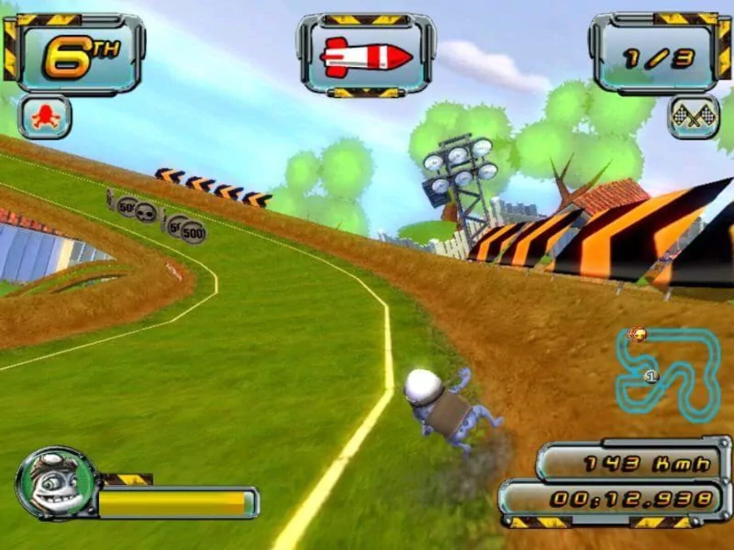 Captura de pantalla - Crazy Frog Arcade Racer