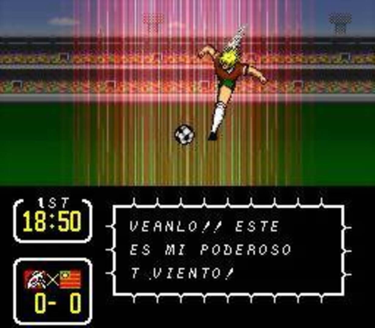 Captura de pantalla - Captain Tsubasa III: Koutei no Chousen