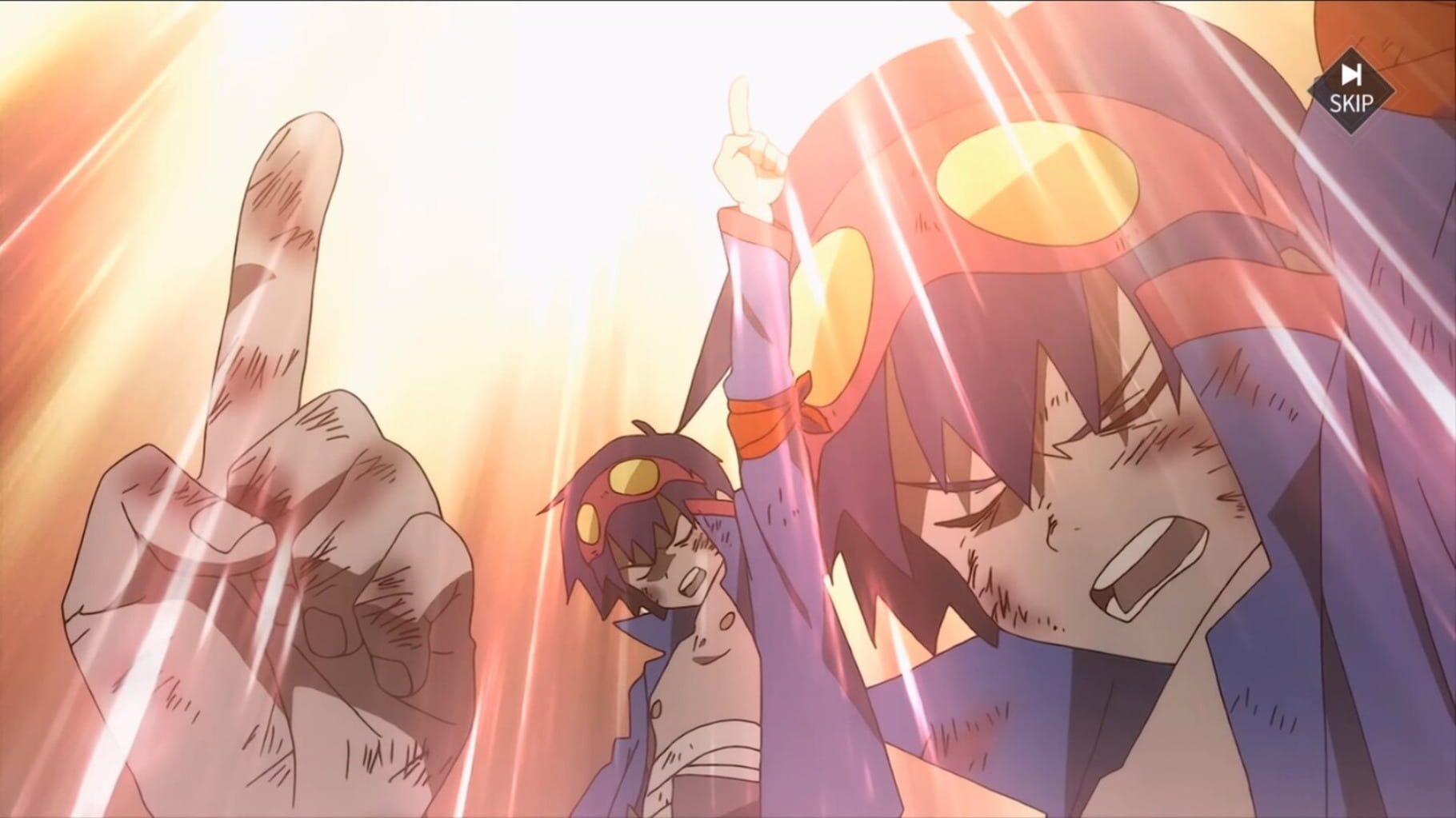 Captura de pantalla - Tengen Toppa Gurren Lagann