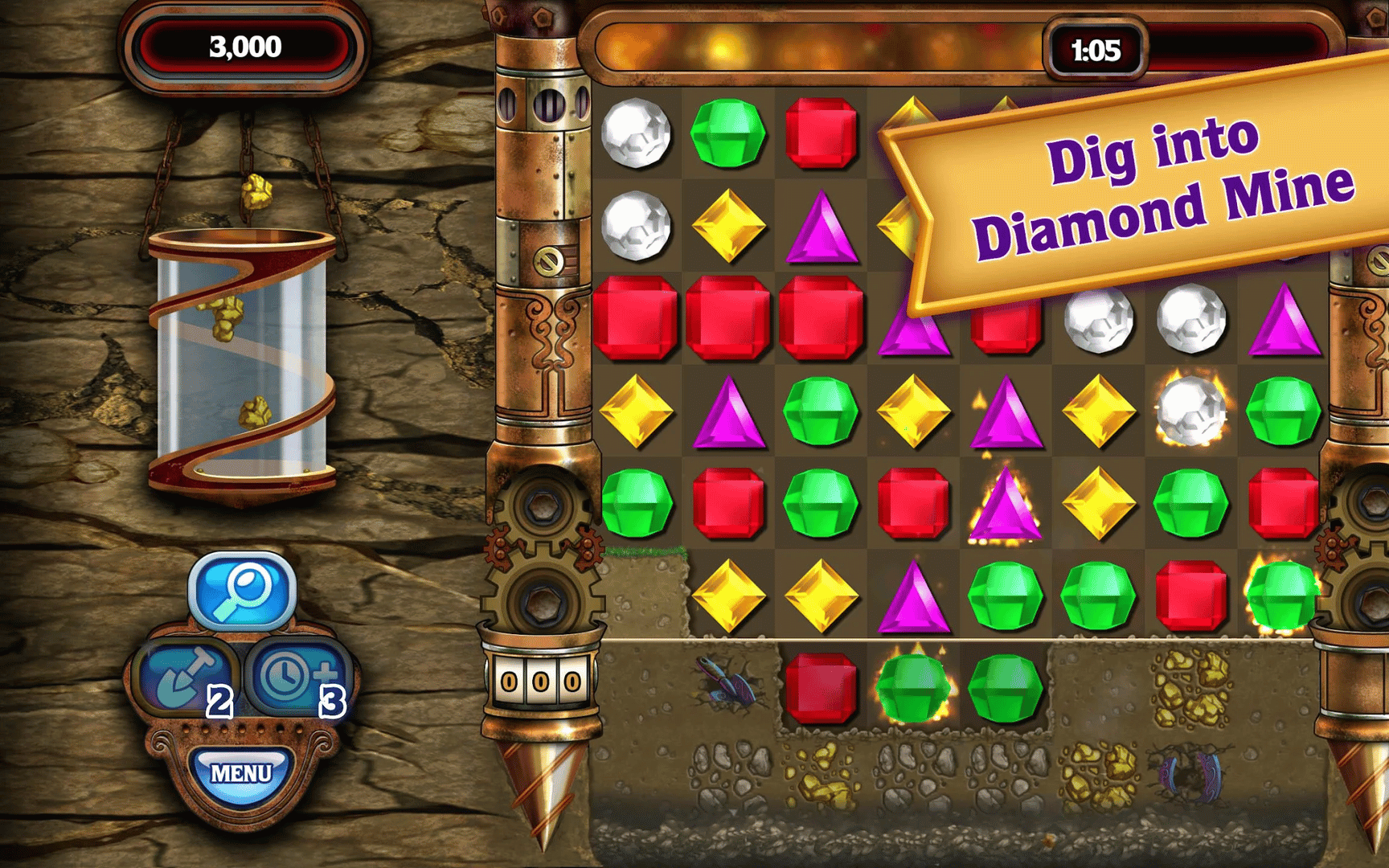 Bejeweled Classic HD screenshot