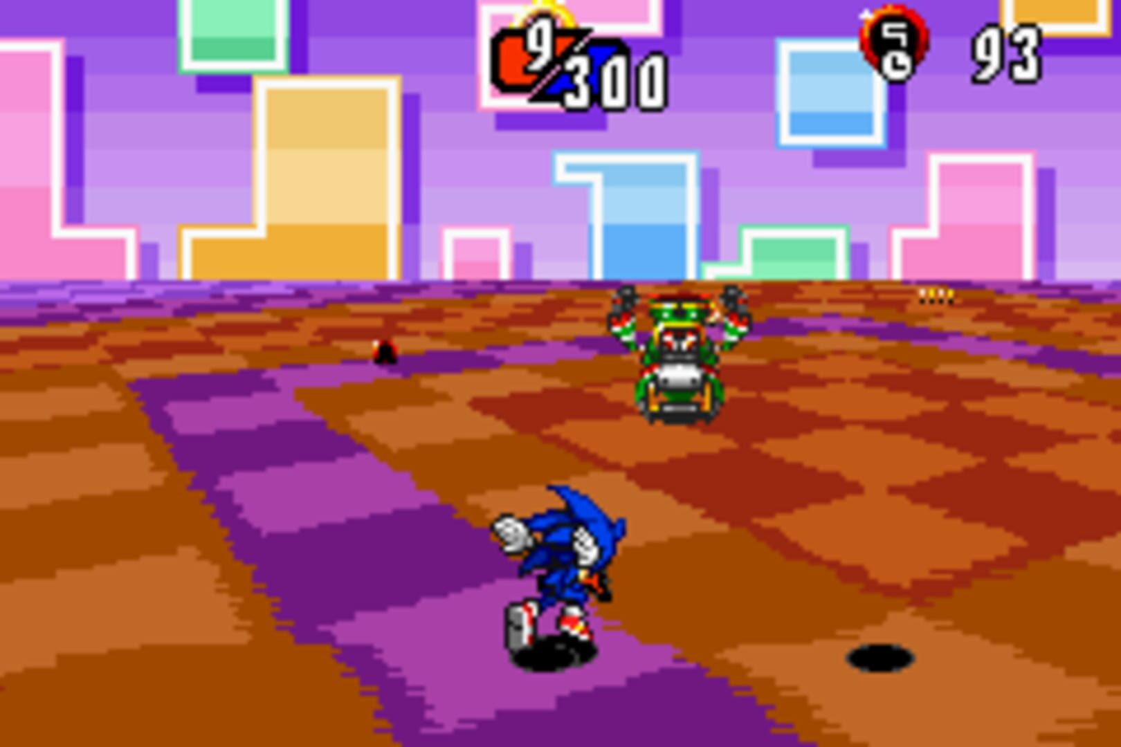 Captura de pantalla - Sonic Advance 2 SP