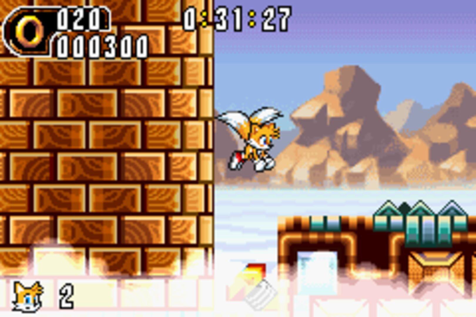 Captura de pantalla - Sonic Advance 2 SP