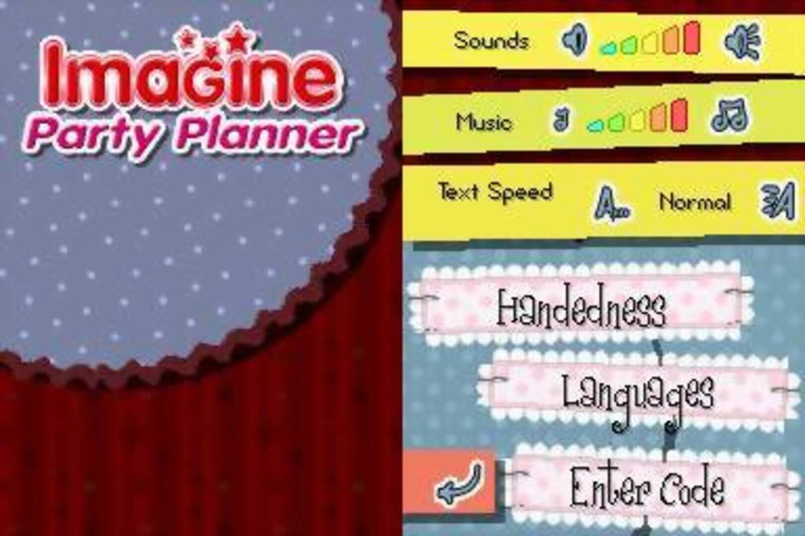 Captura de pantalla - Imagine: Party Planner