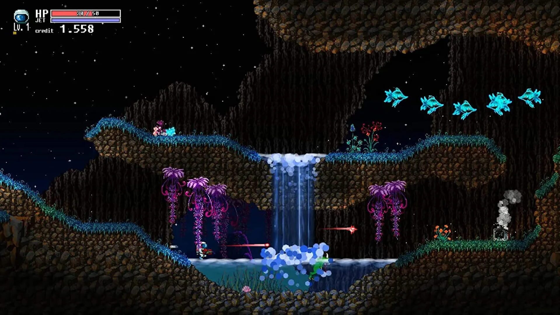 Willy Jetman: Astromonkey's Revenge - Sweeper's Edition - Screenshot