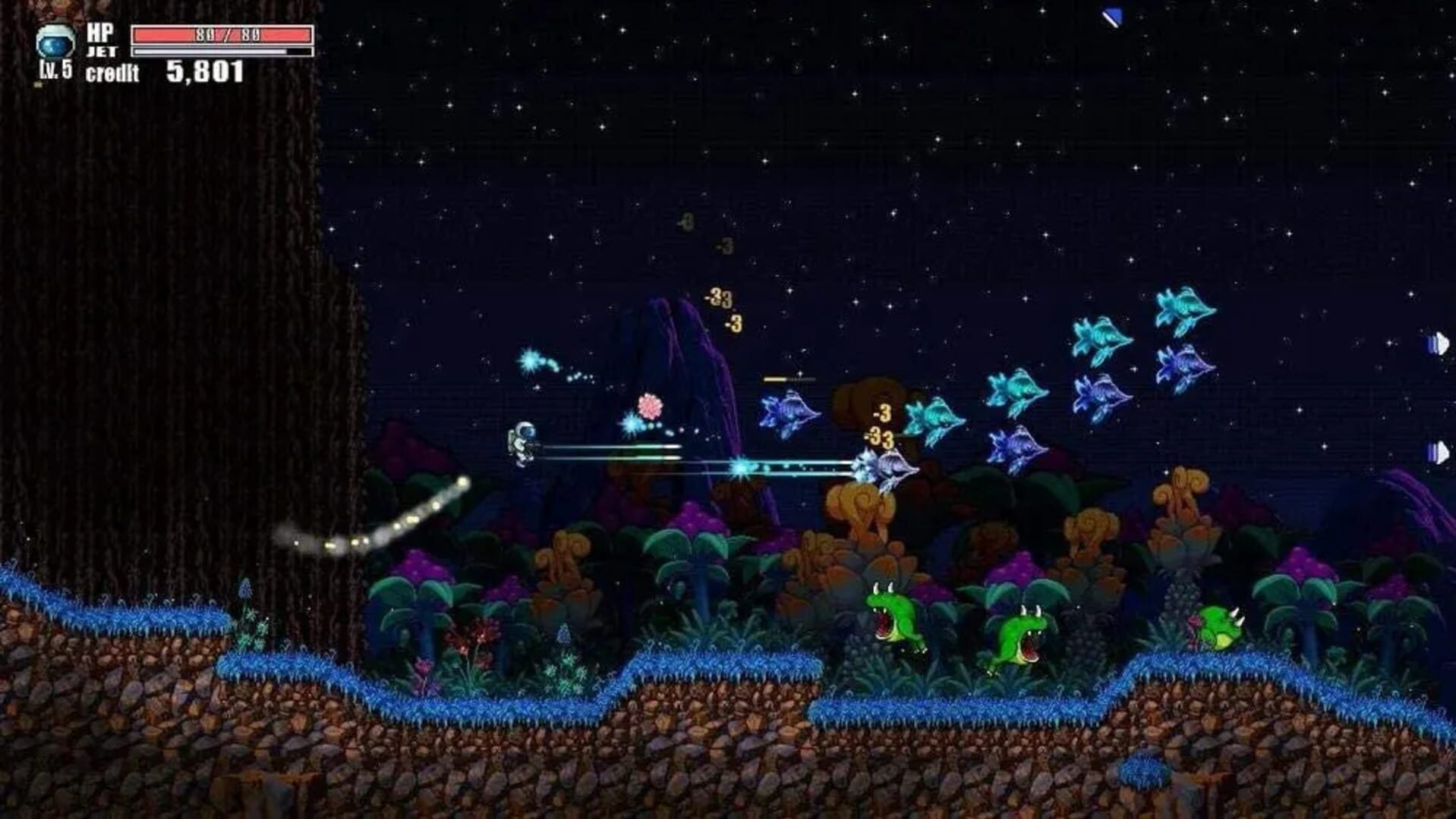 Willy Jetman: Astromonkey's Revenge - Sweeper's Edition - Screenshot