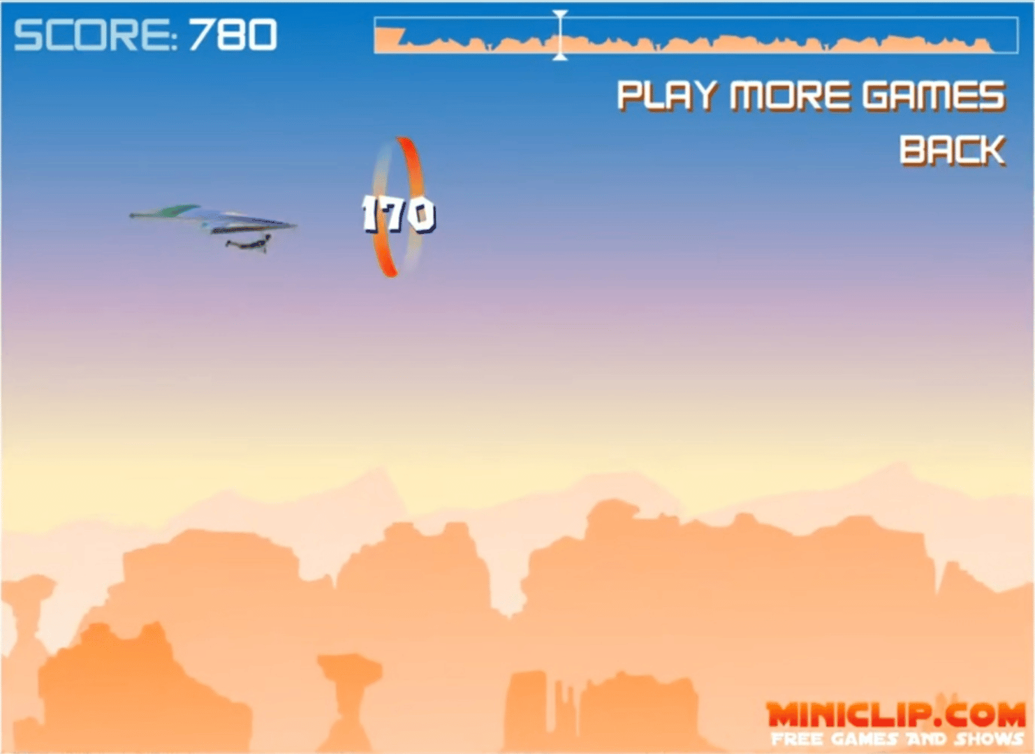 Canyon Glider screenshot