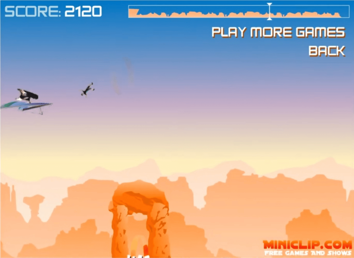 Canyon Glider screenshot