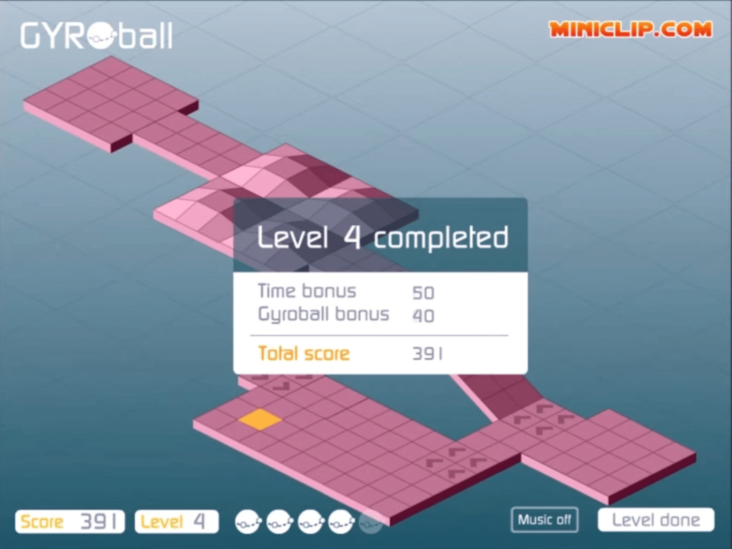 Gyroball screenshot