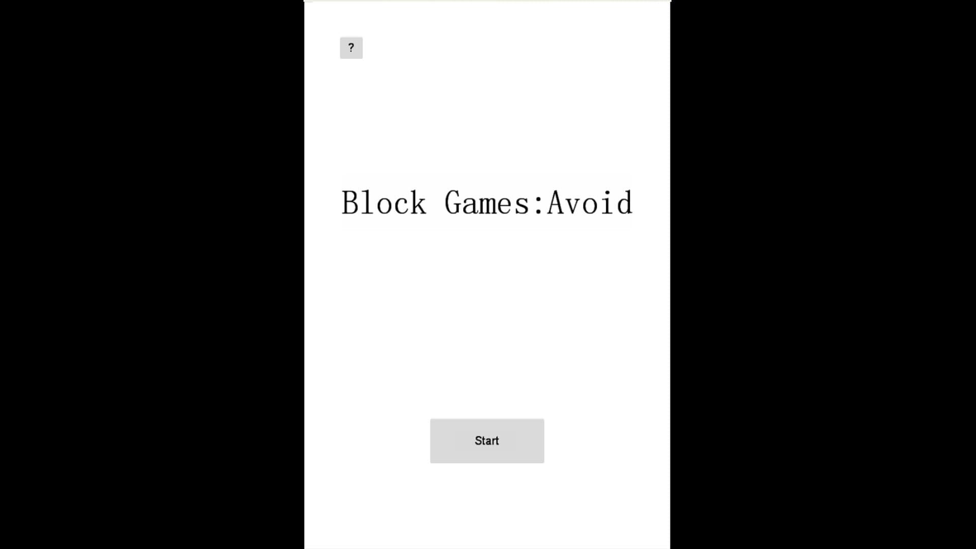 Block Games:Avoid - Screenshot