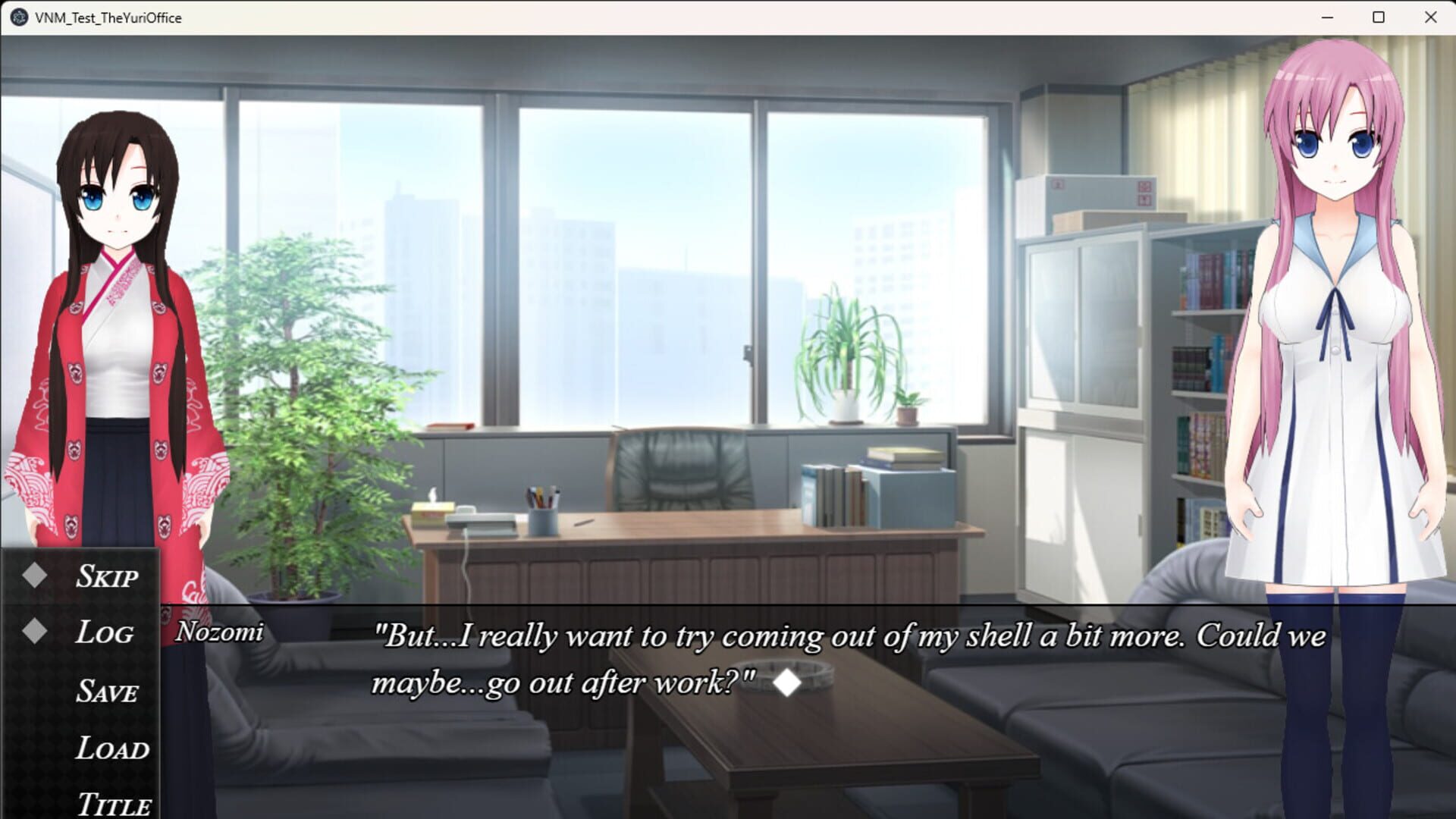 Yua's Yuri Office - Screenshot