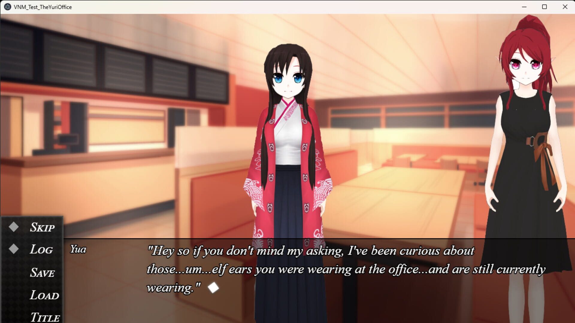 Yua's Yuri Office - Screenshot