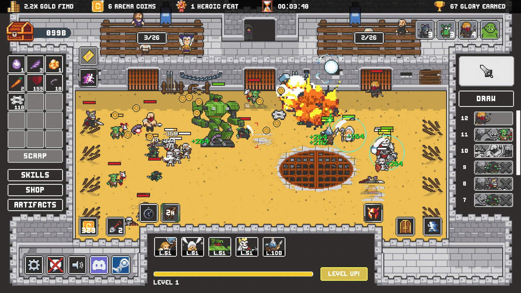 Clicker Arena screenshot