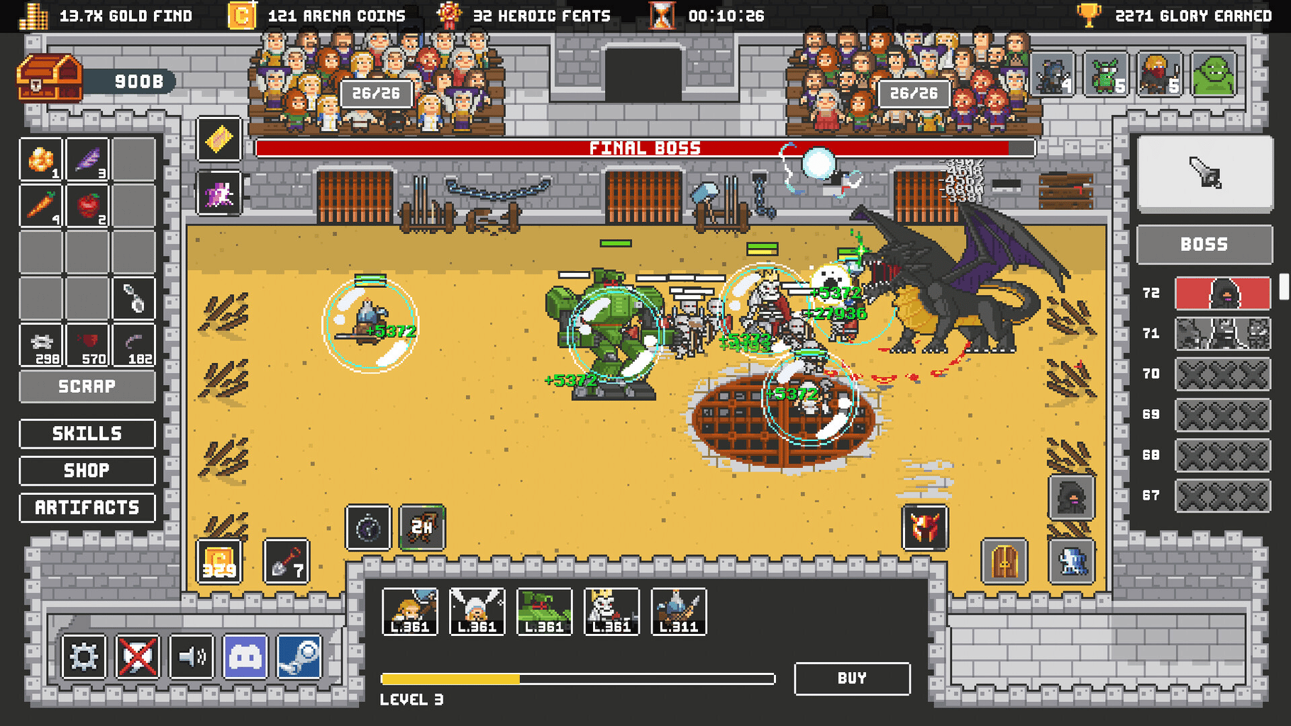 Clicker Arena screenshot