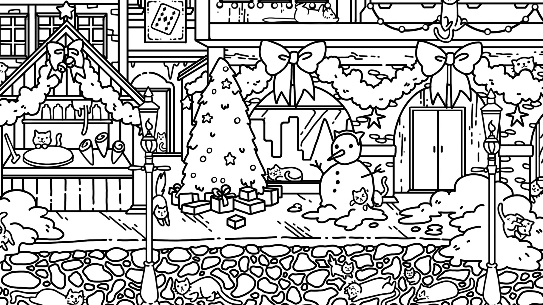 Cats Hidden in Jingle Jam screenshot