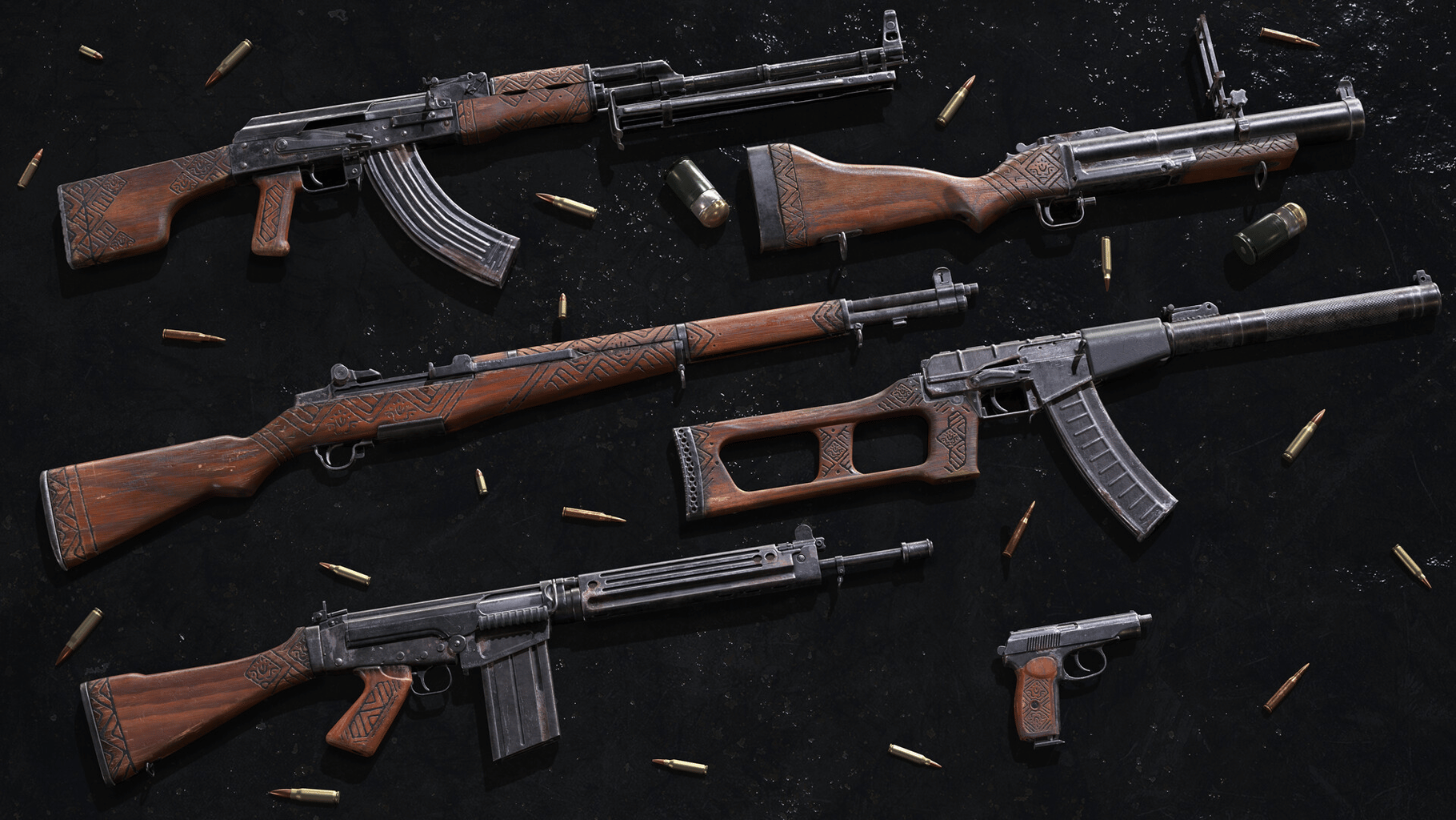 Insurgency: Sandstorm - Woodburn Weapon Skin Set screenshot