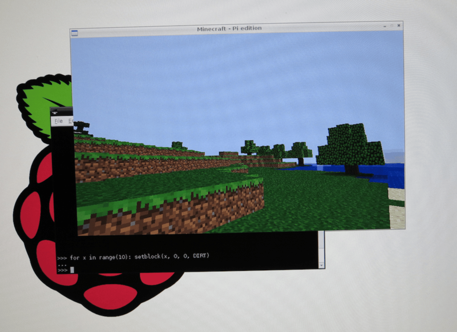 Minecraft: Pi Edition screenshot