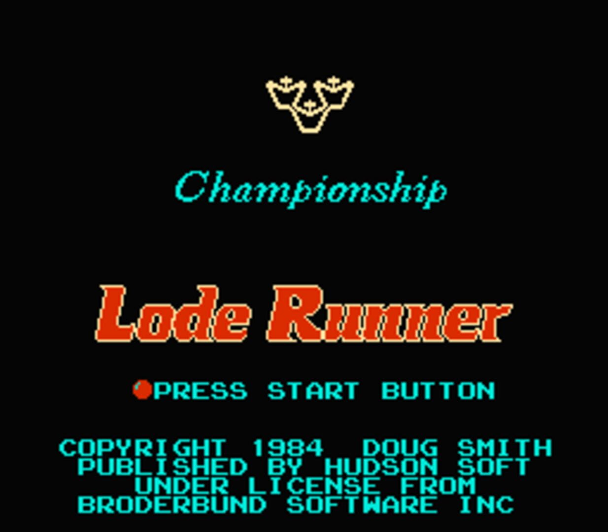 Captura de pantalla - Championship Lode Runner