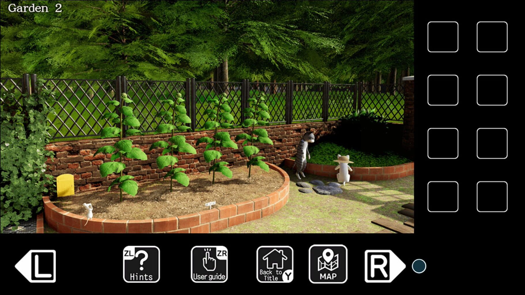 The Kitty in the Trapping Garden screenshot