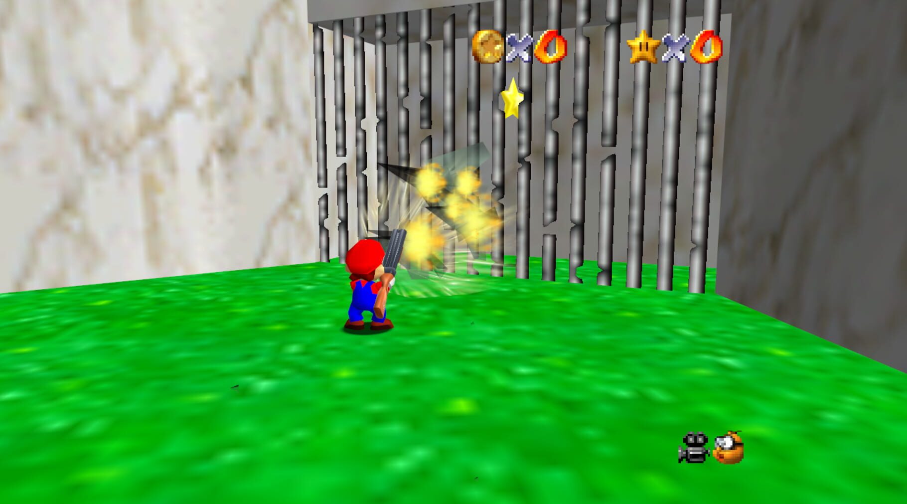 Captura de pantalla - Shotgun Mario 64