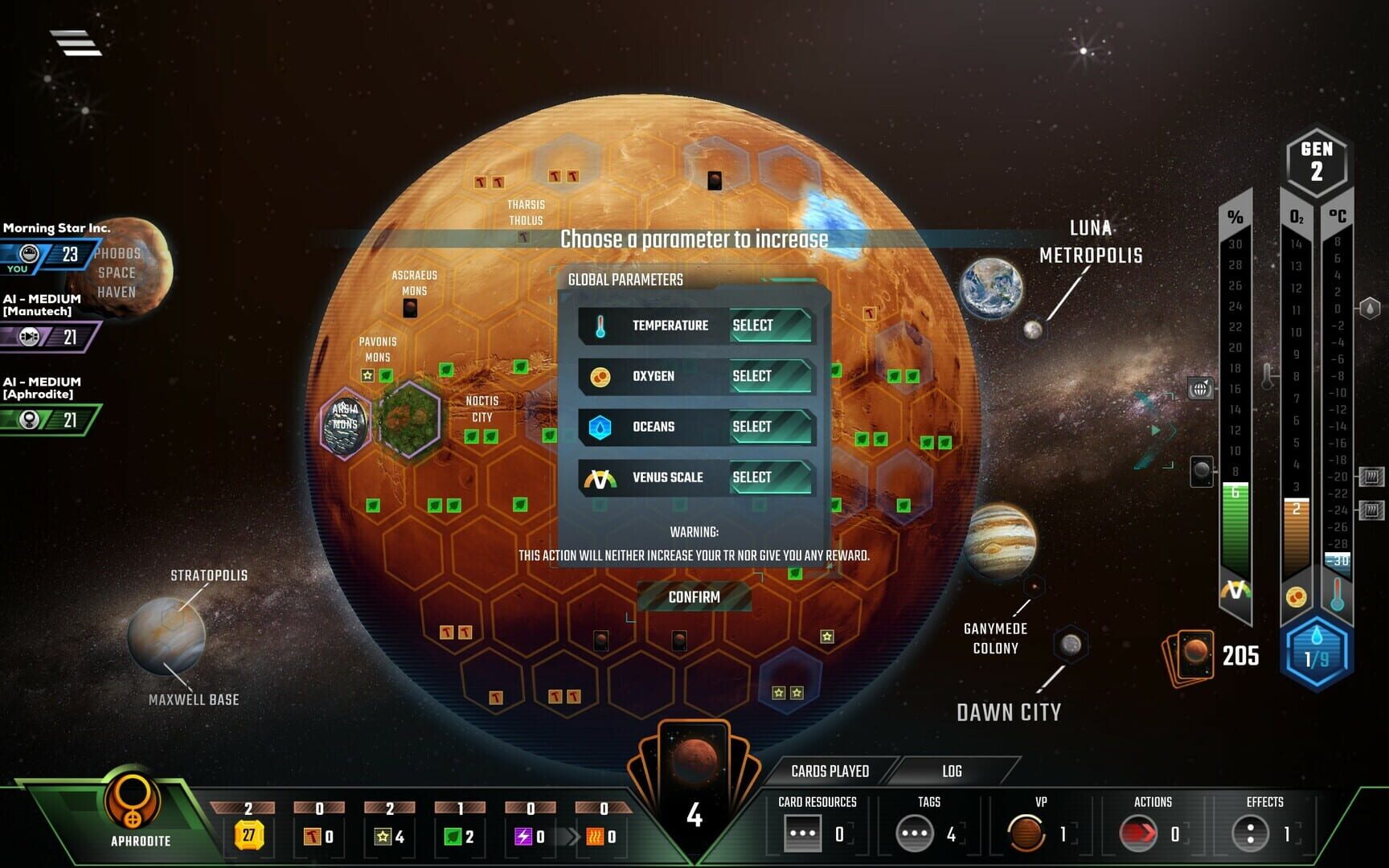 Terraforming Mars: Venus Next