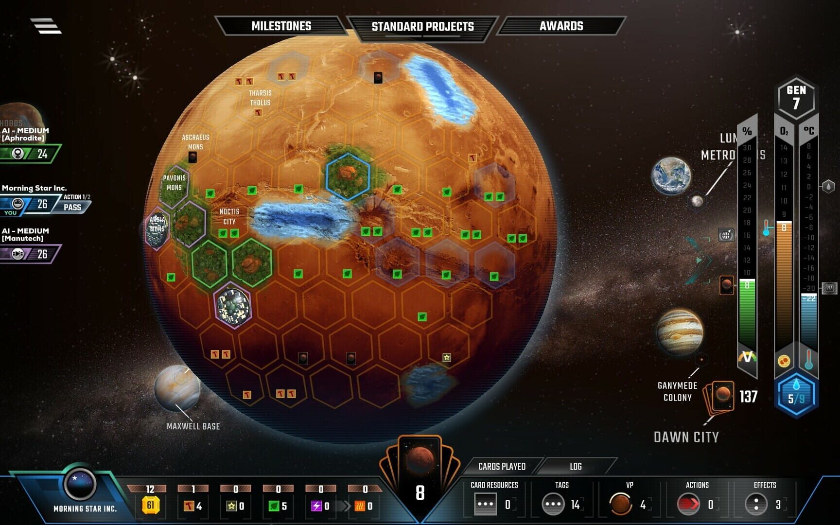 Terraforming Mars: Venus Next