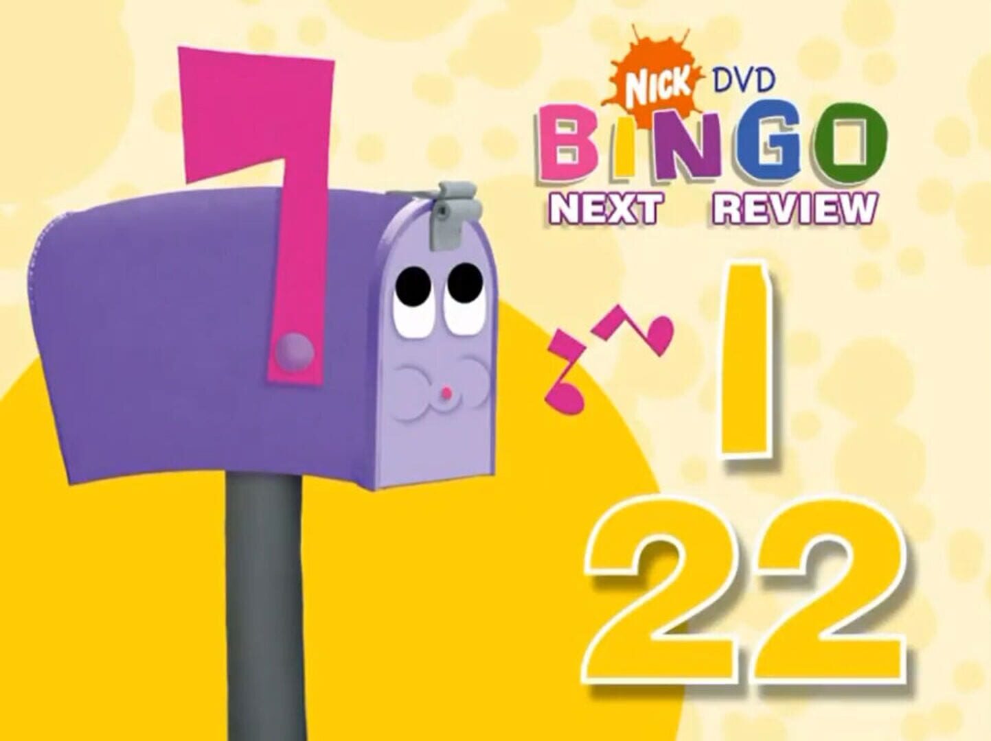 Nickelodeon DVD Bingo