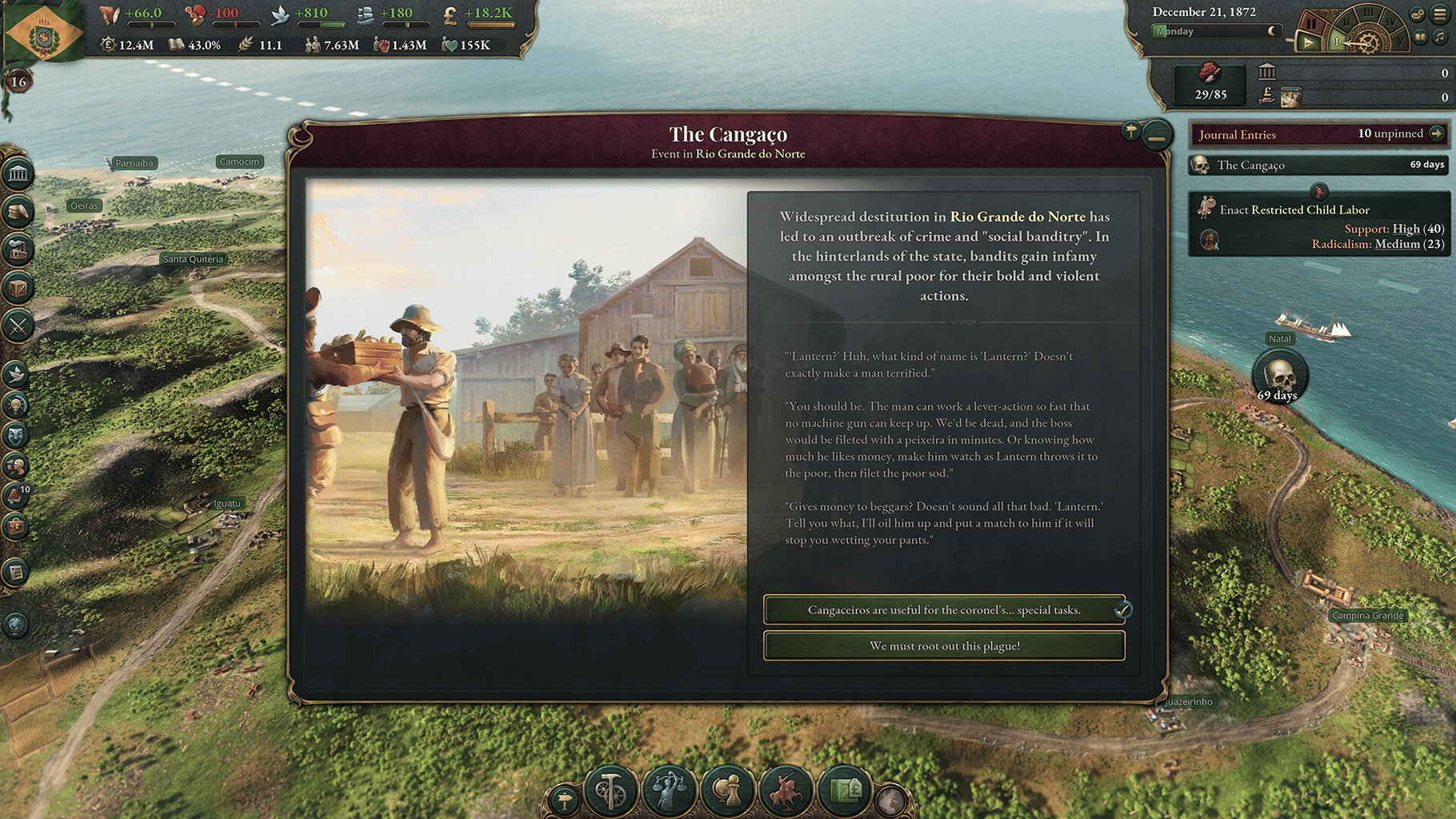 Victoria 3: Colossus of the South screenshot