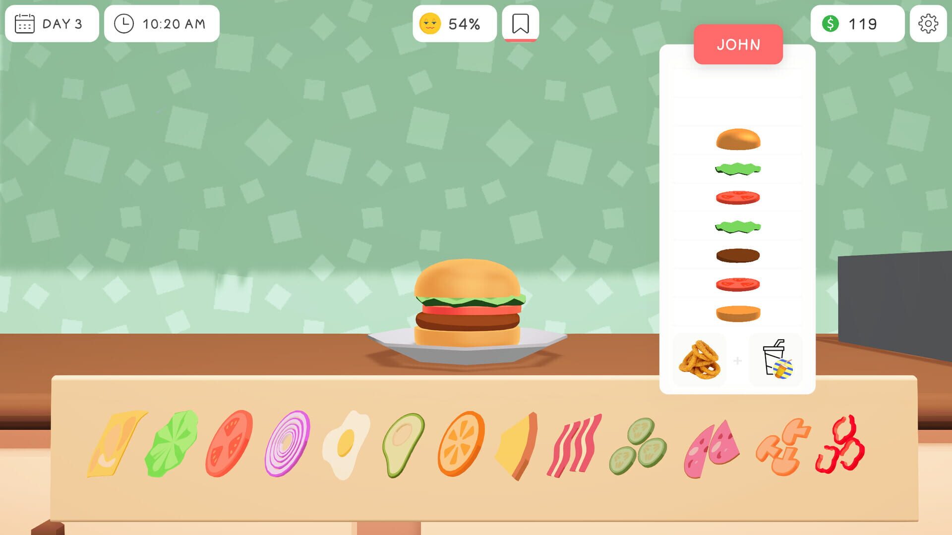 Delicious Burger - Screenshot