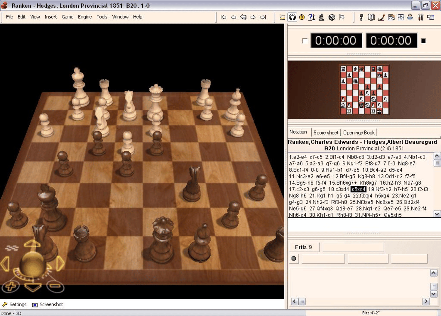 Fritz 9: Play Chess screenshot