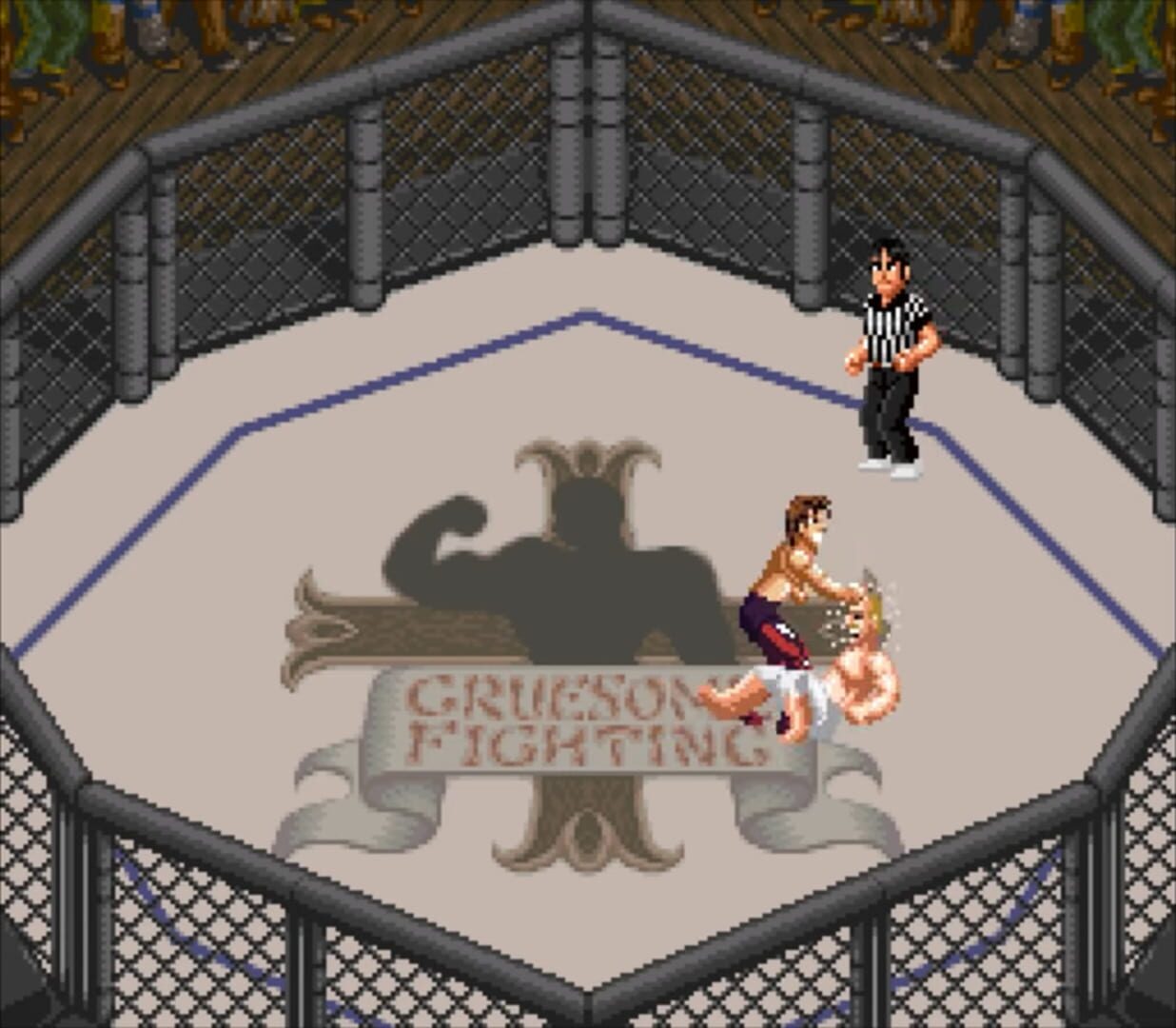 Captura de pantalla - Super Fire Pro Wrestling Special