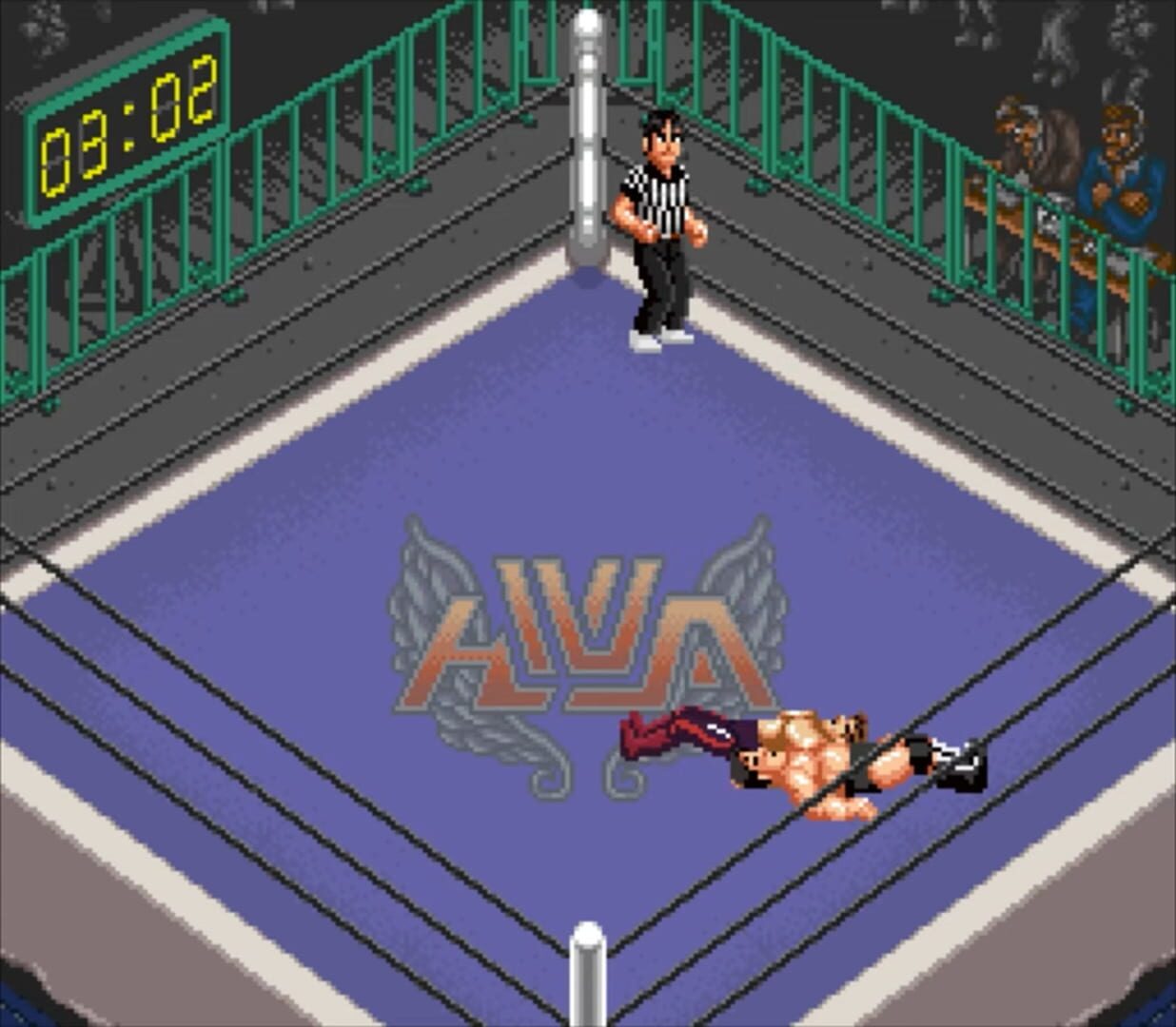 Captura de pantalla - Super Fire Pro Wrestling Special