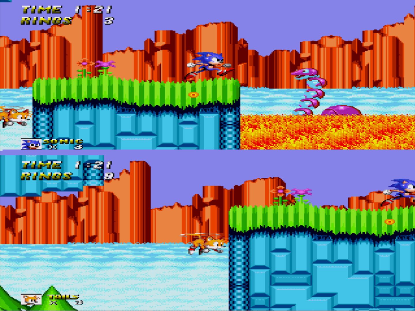 Captura de pantalla - Sonic the Hedgehog 2 Co-op