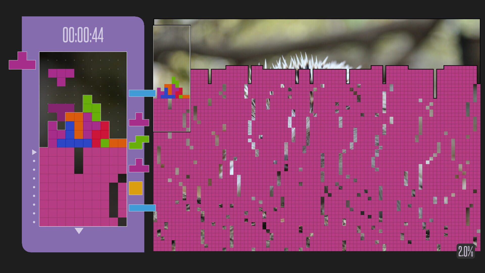 Block Breakin' Logic Downstacker - Screenshot