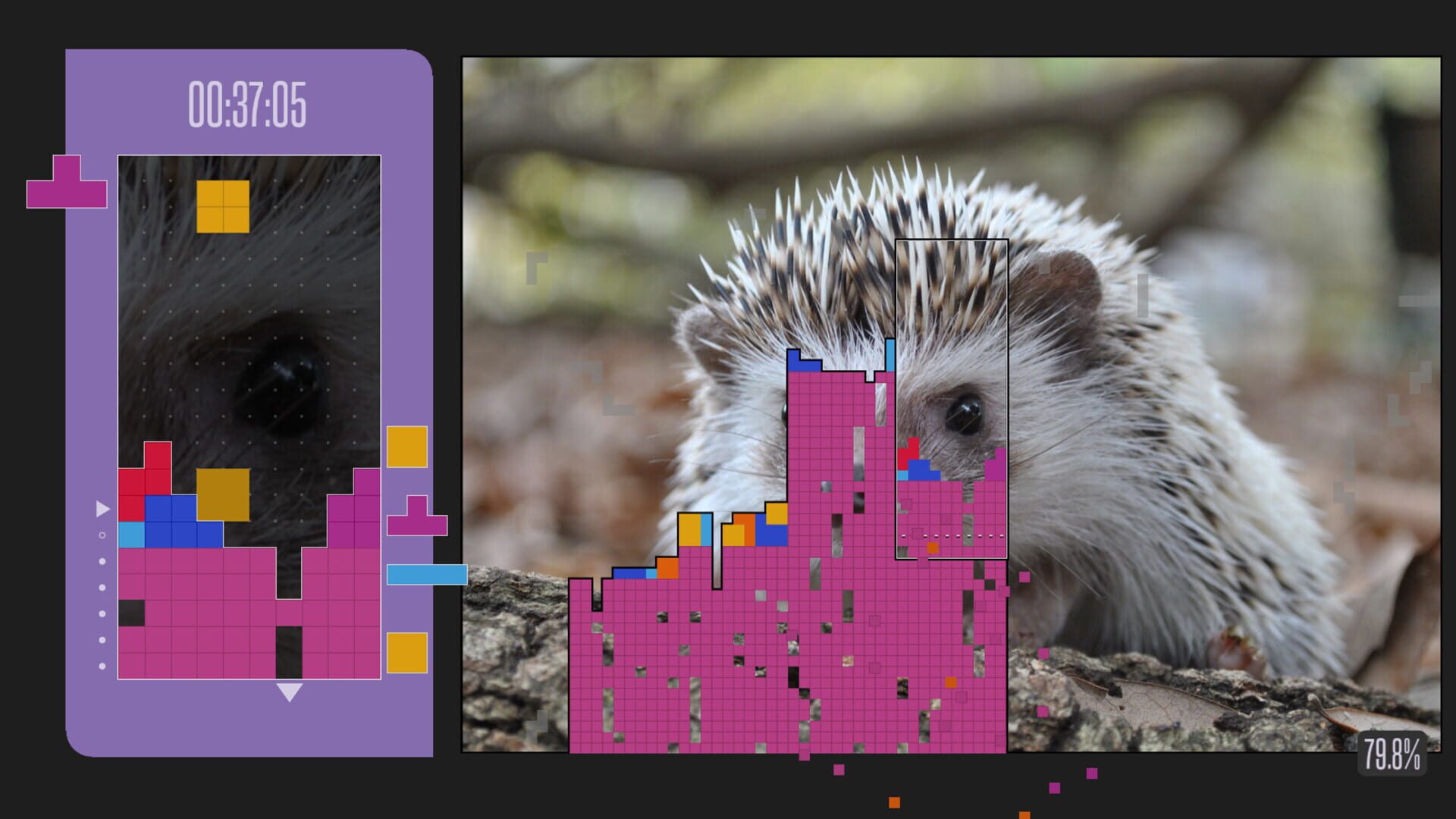 Block Breakin' Logic Downstacker - Screenshot