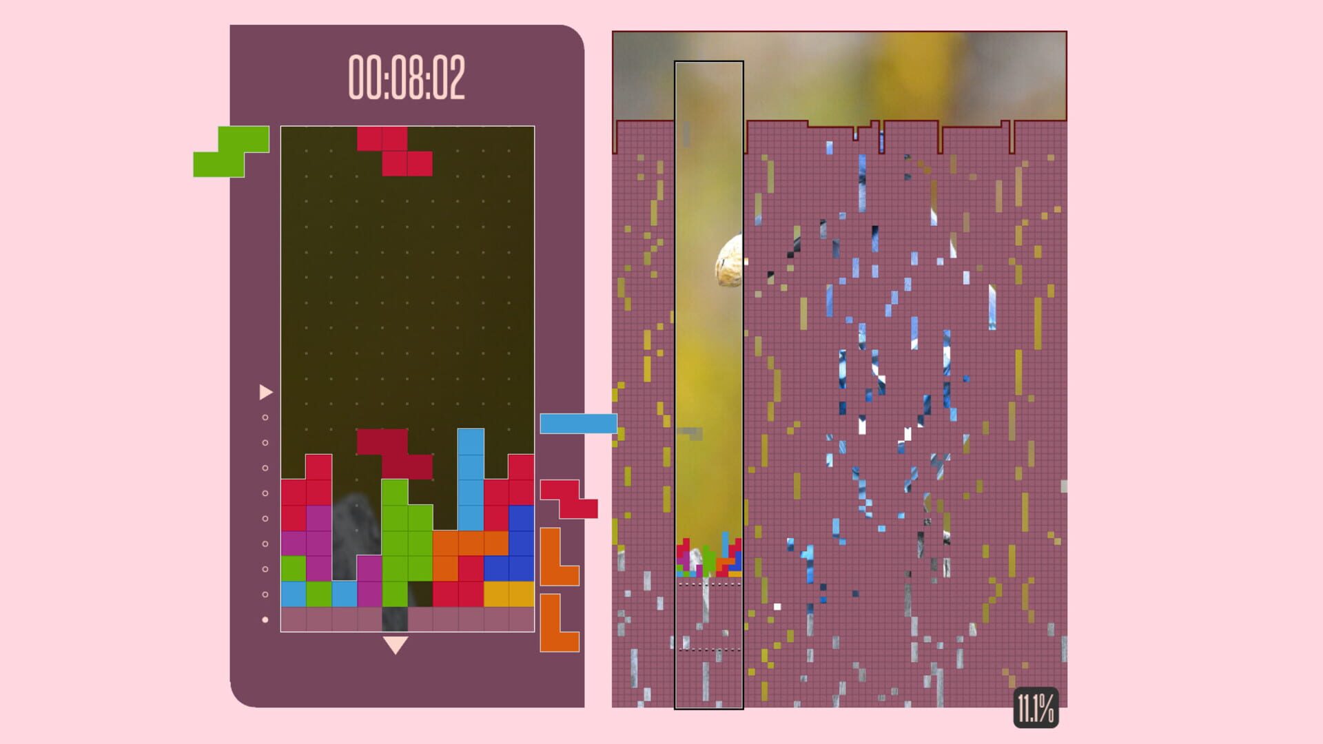 Block Breakin' Logic Downstacker - Screenshot