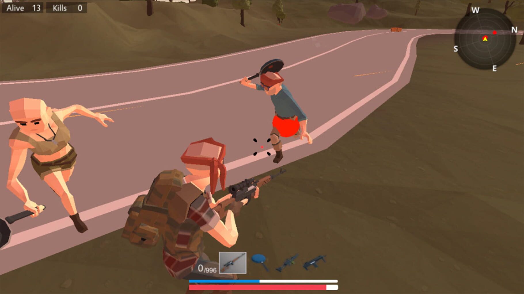 War Zone Soldier: Battle Royale Shooter screenshot