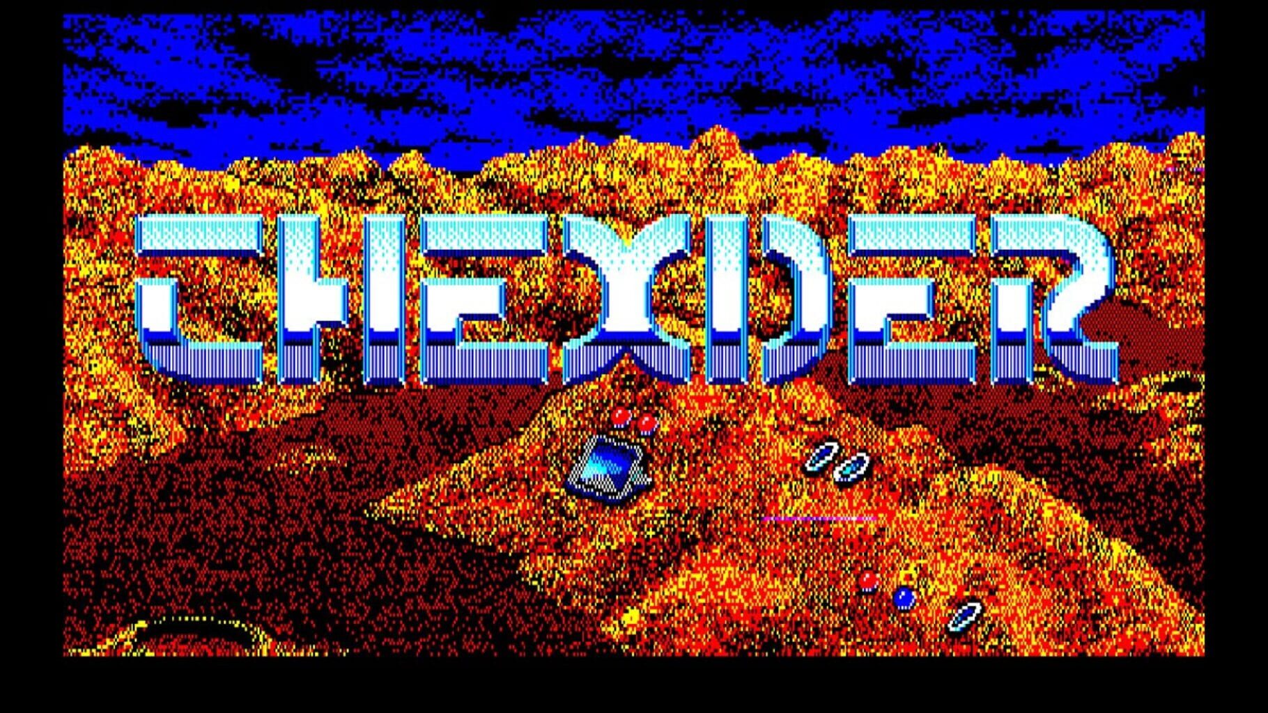 Eggconsole Thexder PC-8801mkIISR screenshot