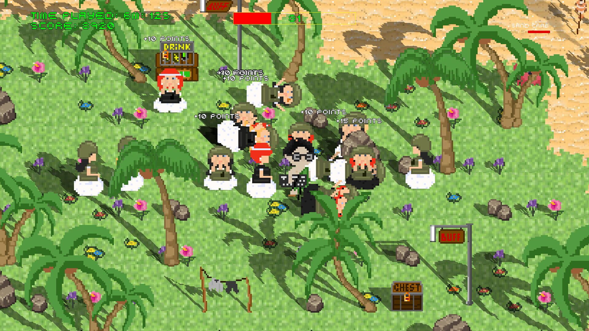 Fighting for Singleship: I am Chased by a Bunch of Women But I Just Want to Play Video Games - Screenshot